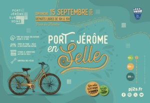 Port Jerome en selle