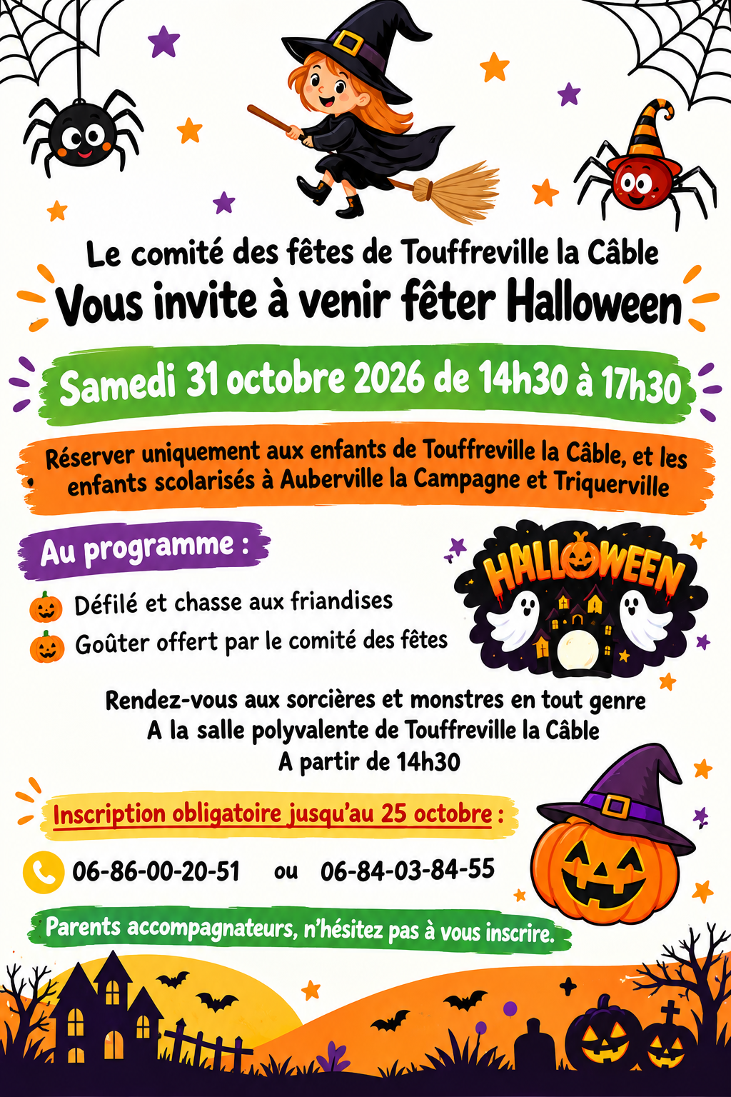 31/10 • Halloween à Toufreville-la-Câble